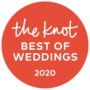 The Knot best of weddings award for 2020