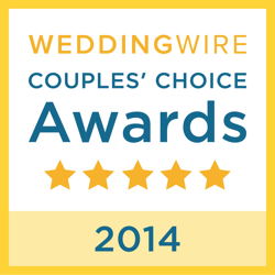 Wedding Wire Couples Choice Award for 2014